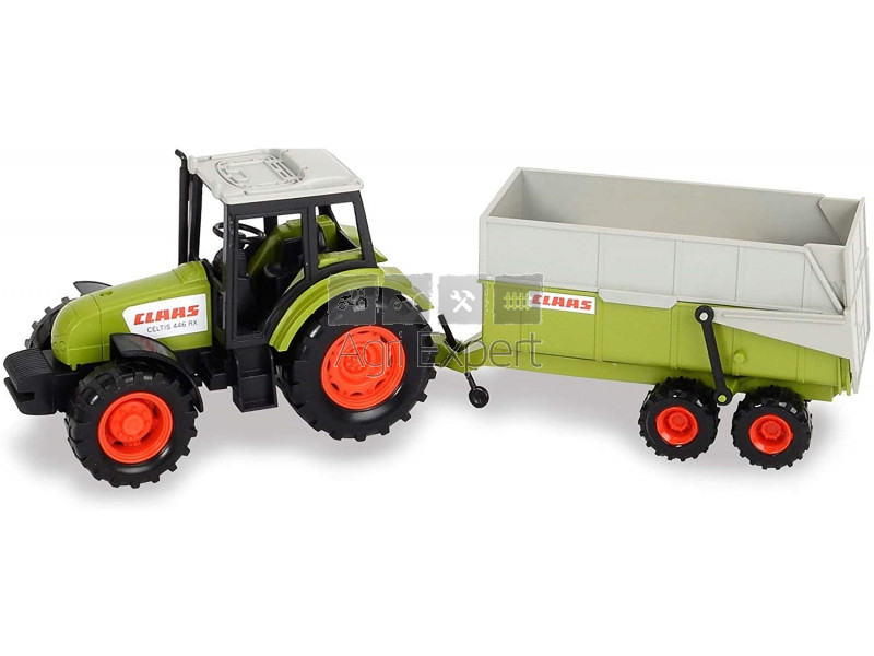 Dickie - Tracteur CLAAS + Remorque - 65 cm - Jouet Enfant