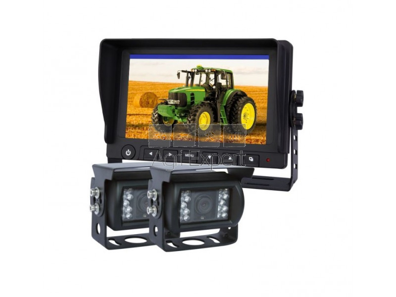 Caméra de recul couleur 9 pouces pour véhicules utilitaires, camions,  remorque, tracteurs, et machines agricoles DF-966H2362