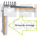 Brosse de rechange 50 x 10 cm pour brosse d'étable TEXAS