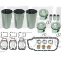 Kit revision moteur MWM D226-3.R coussinet, chemise, piston, joint, tracteur Renault 7701032472, 7701023376