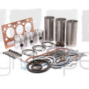 Kit révision moteur Perkins AD3.152 piston 4 segments, chemise finie Massey ferguson 135, 148, 240, 250, 550