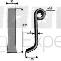 Couteau débourreur Lagarde 30X8 L215mm alésage 25.5mm