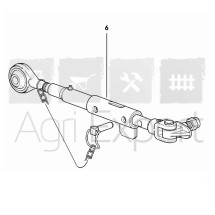 Stabilisateur tracteur Deutz-Fahr Agrotron, Agrotrac, Same Silver, Rubin, Laser, Iron, Fortis, Audax, Lamborghini Champion, R7, Hurlimann