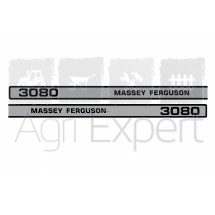 Jeu d'autocollants MASSEY FERGUSON 3080