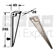 Fourche ameneur de presse International IH 420, IH 422, McCormick 420, 422