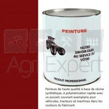 Peinture Rouge brun Fiat, Fiatagri à partir de 1981 application au pistolet à peinture