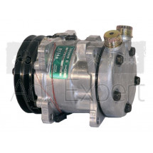 Compresseur Sanden SD5H09-5076-D.125 A2G- vertical 1" 12V 100ML. Carraro, Frutteto II OEM; 505816500V, 505816500, 5076 / 5600