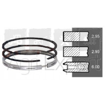 Jeu de 3 segments moteur Same, Lamborghini 1106.6WTI, 916.6WT, 1106/14T, 1106/17T