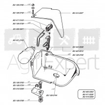 Kit de rénovation pour abreuvoir La Buvette LAC4, LAC44, 4110322