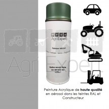 Aérosol peinture Gris Argent STILL bombe de retouche 400 ml utilisation chariots élévateurs, matériel Agricole, Engins de chantier, Voiture, Moto, Camion ...