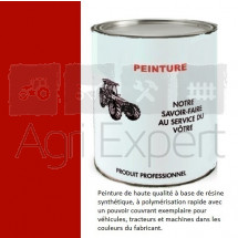 Peinture Rouge New Holland application au pistolet à peinture