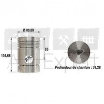 Piston moteur MWM AKD311, AKD311E, AKD311N, AKD311Z Renault Junior, D16, N73, V73, Fendt F17L, F220GT, FL210