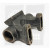 Collecteur d'échappement support turbo moteur Deutz BF6L913T, BF6L913C tracteur Deutz-Fahr 6006, MB Deutz M36.30, M3630