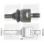 Rotule axial direction Renault 50-12, 55-12, 70-12, 80-12, 55-14, 70-14, 80-14, Dionis 120, 130, 140 OEM: 6000103045